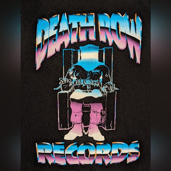 DEATH ROW RECORD Tee Shirt Sz Small - Picture 2 of 4